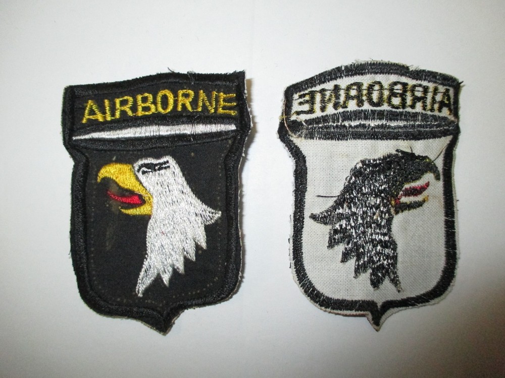 b0627 Vietnam 101st Airborne patch colored IR39B