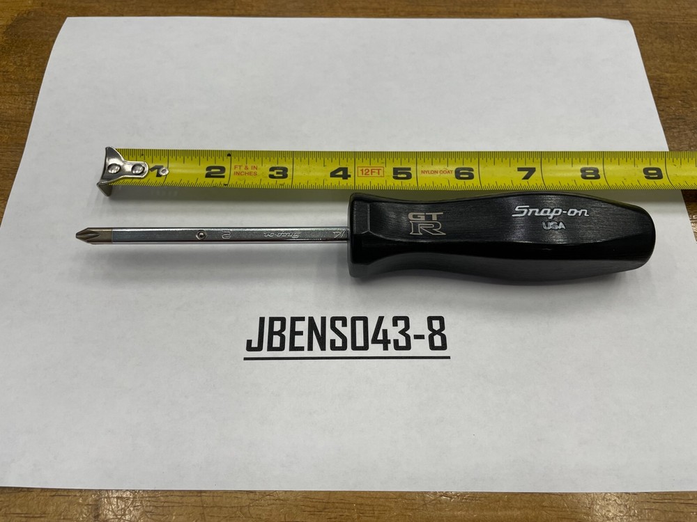 Snap-on Tools NEW RARE "GTR" Edition Interchangeable Blade Screwdriver SDDD42