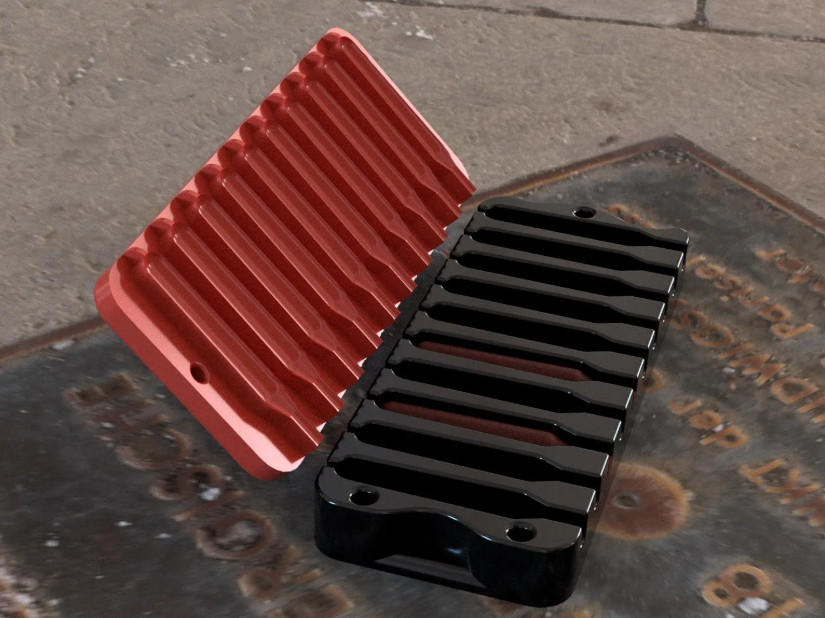 Hemingway Short story 10 slot cigar mold