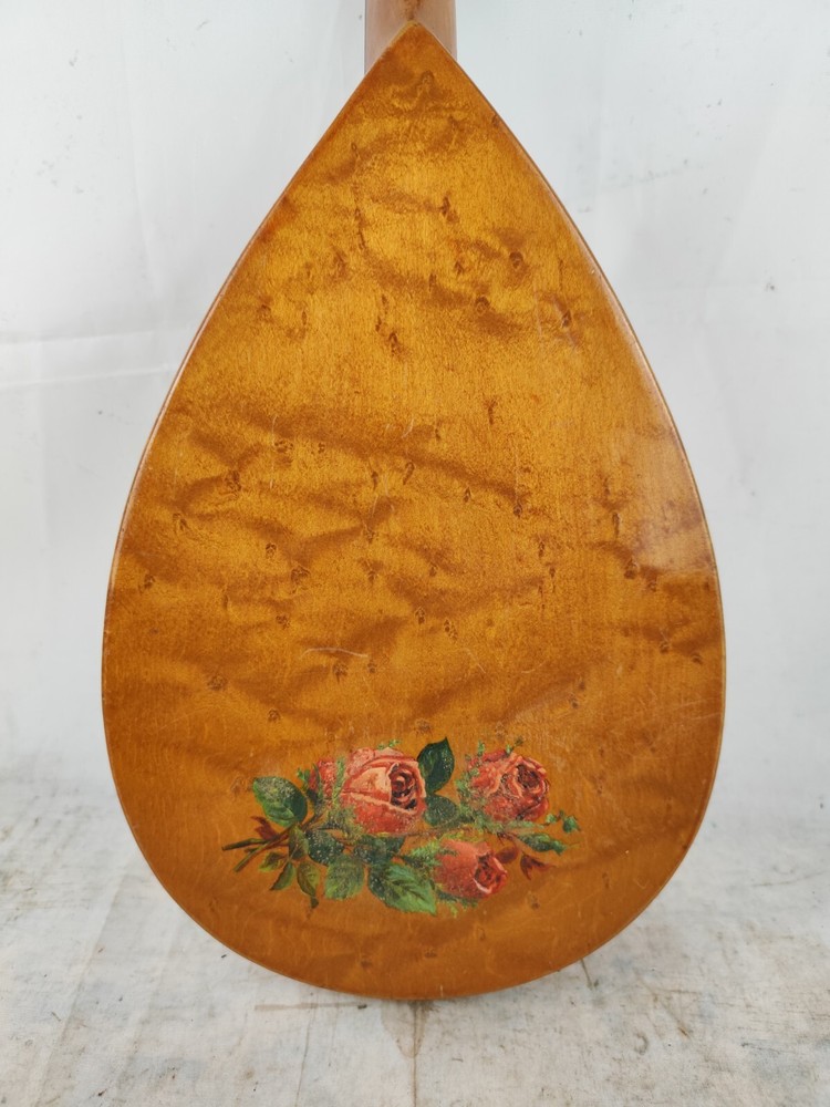 Maple Mandolin 4/4 Carlo Loveri e Son 1904 Naples 曼陀林 만돌린マンドリン Case