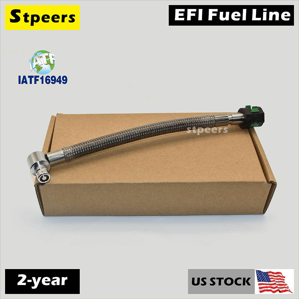 OTROTR Stainless Upgraded EFI Fuel Gas Line For Harley 02-17 Touring Bagger Dyna
