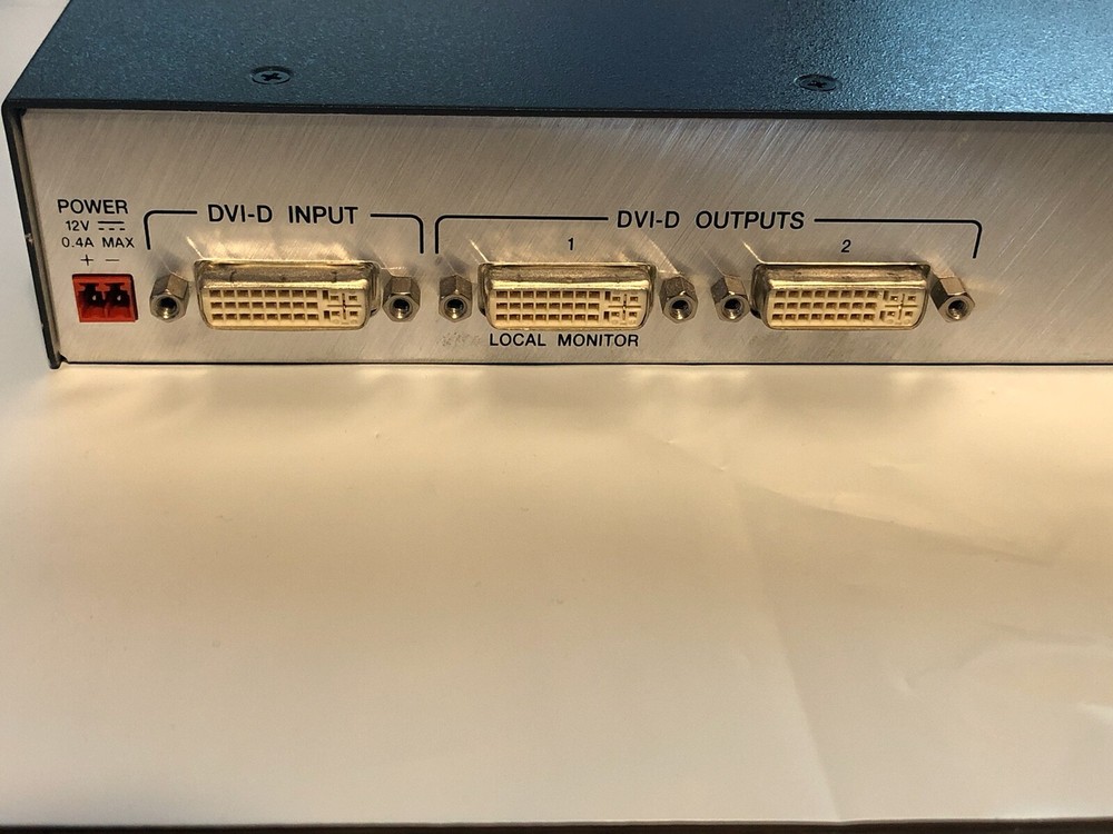 Extron DVI DA2 Two Output DVI Distribution Amplifier Excellent Used Condition