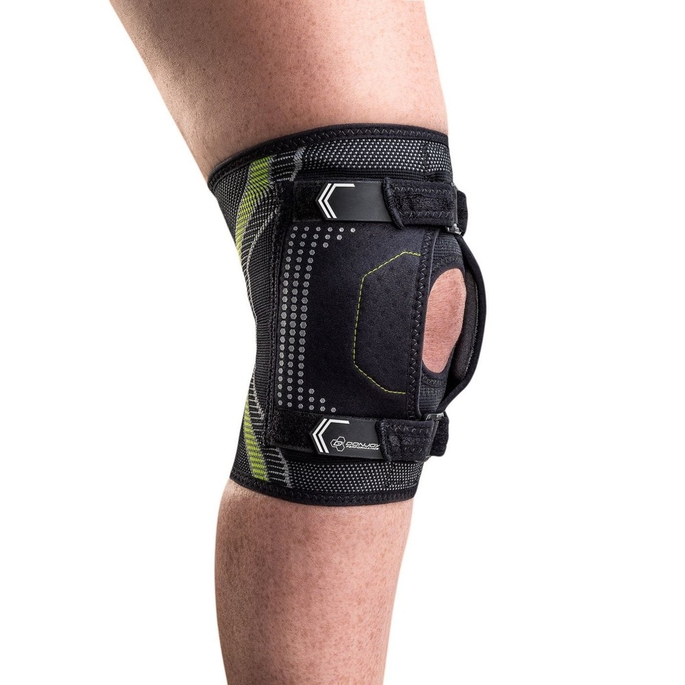 DonJoy Performance Dual-Pull Patella Stabilizer Knee Brace Large