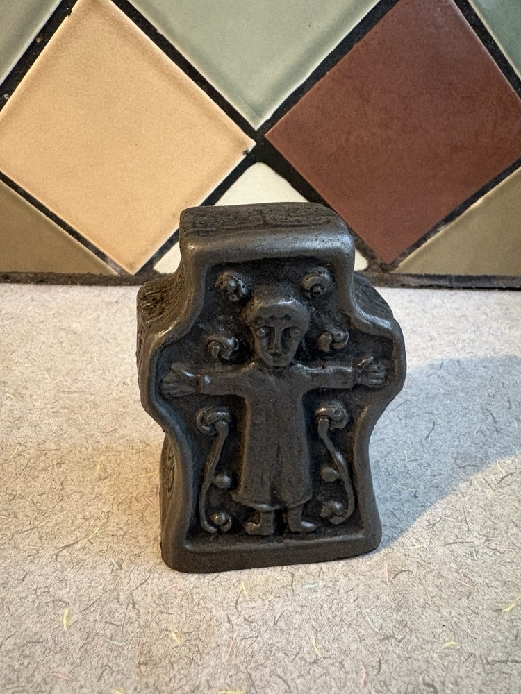 Wild Goose Studio Standing Celtic Cross  Ceramic Sculpture