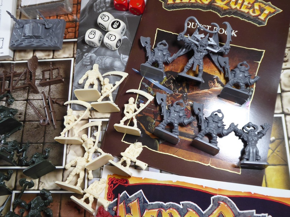 MB Games - Heroquest - Boxed - Unsure if complete - 1989 edition