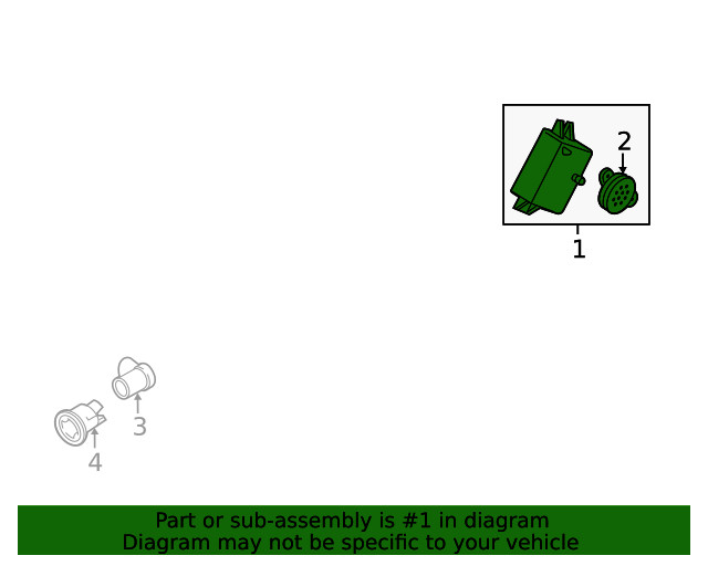 Genuine Ford Control Module BC3Z15K866C