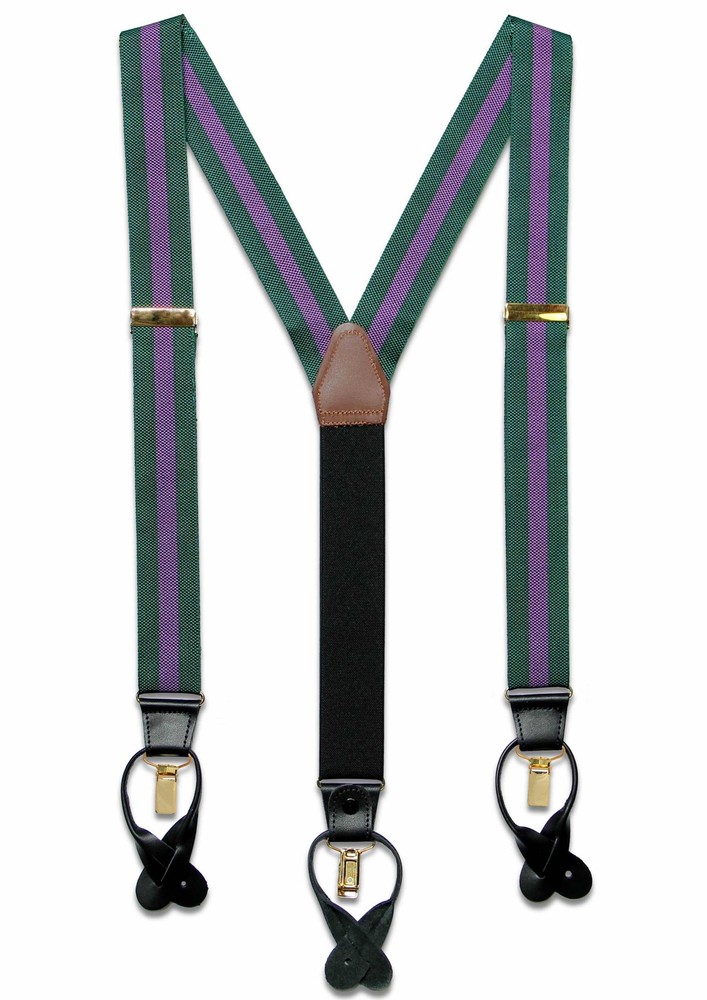 Green and Purple Braces