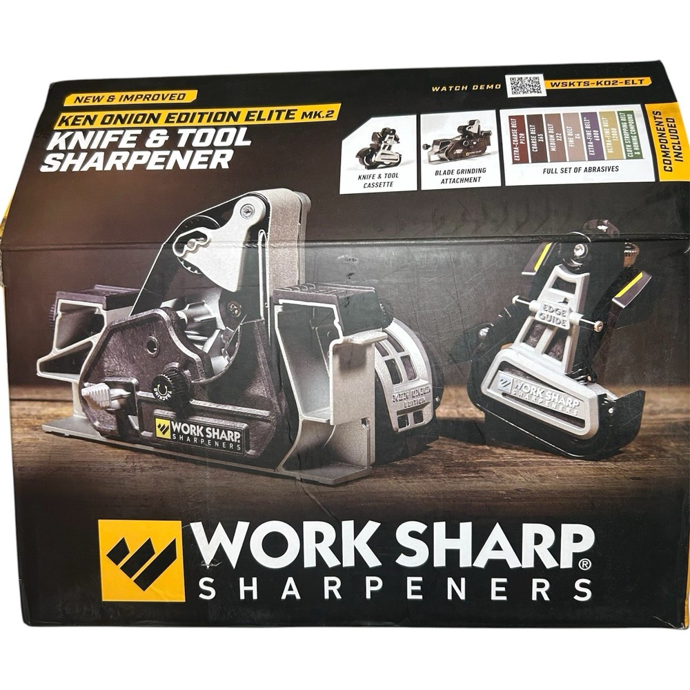 Work Sharp Ken Onion Edition Knife & Tool Sharpener Elite Mk2 Adjustable Knife