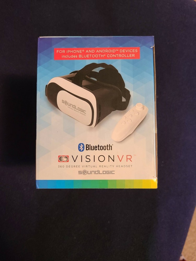 [UNOPENED] Soundlogic Bluetooth Vision VR 360 Degree Virtual Reality Headset