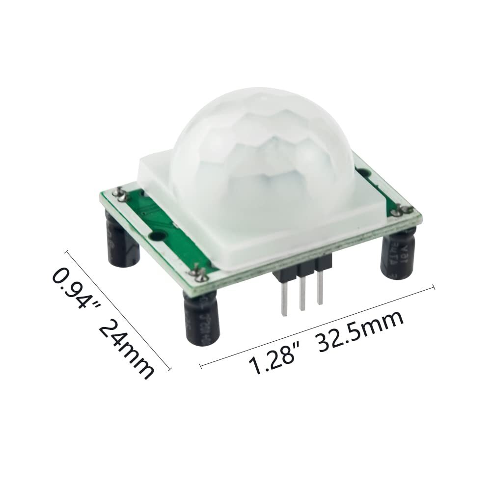 10 PCS HC-SR501 PIR IR Module Pyroelectric Infrared Motion Sensor Module Dete...