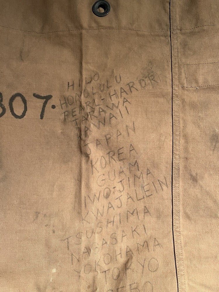 WW2 US 2nd Marine Division Uniform Grouping Named (EE899