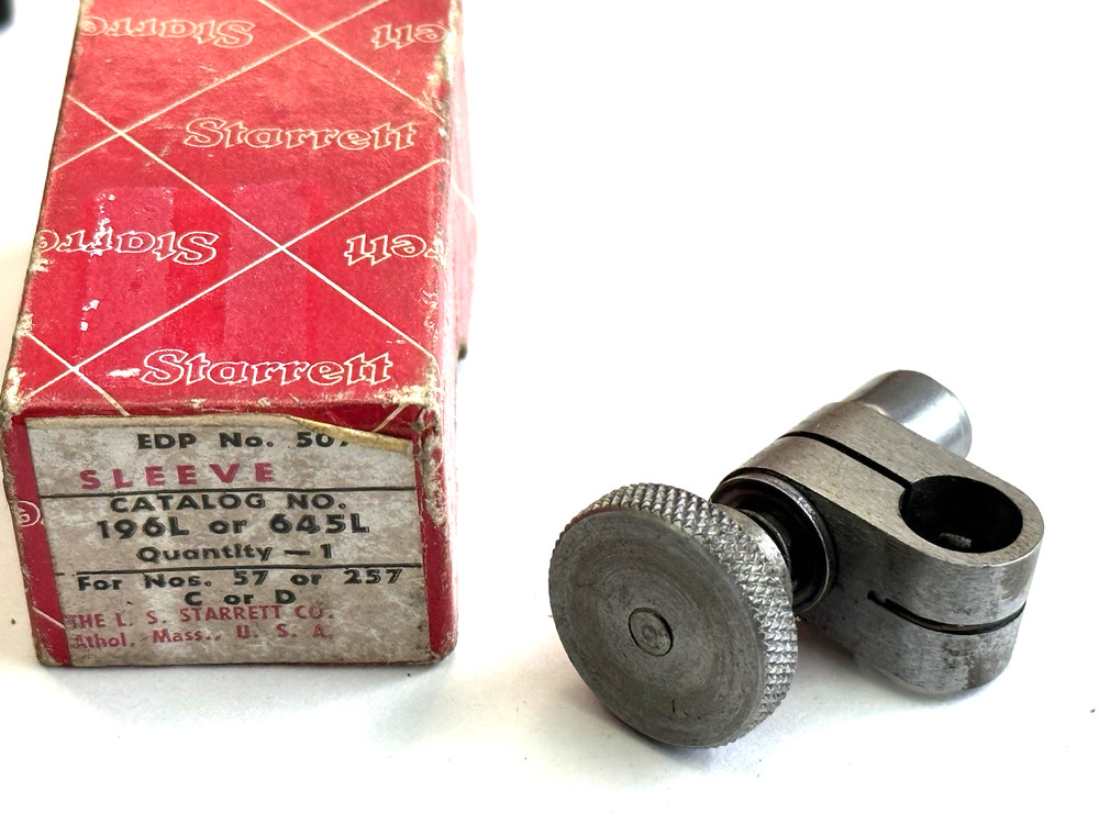 Starrett Sleeve 196L Or 645L