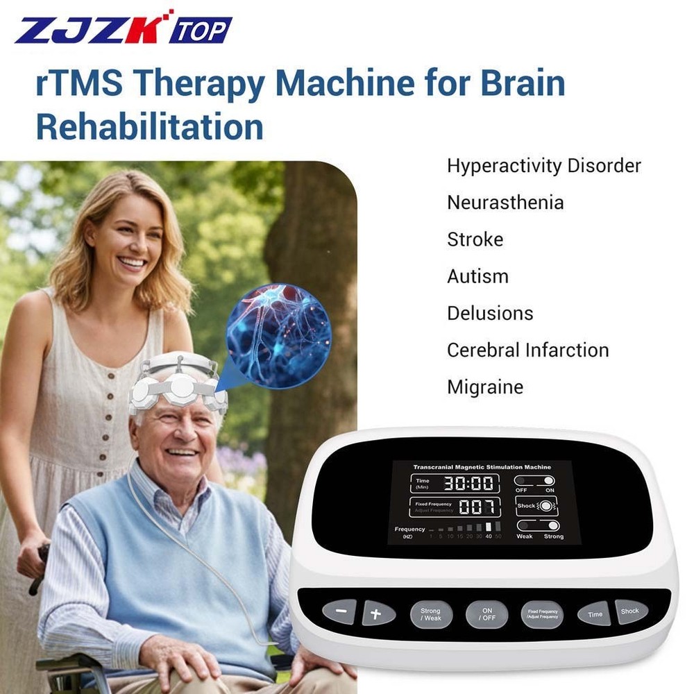 RTMS Transcranial Magnetic Stimulation Therapy for ADHD Insomnia Brain Disorders