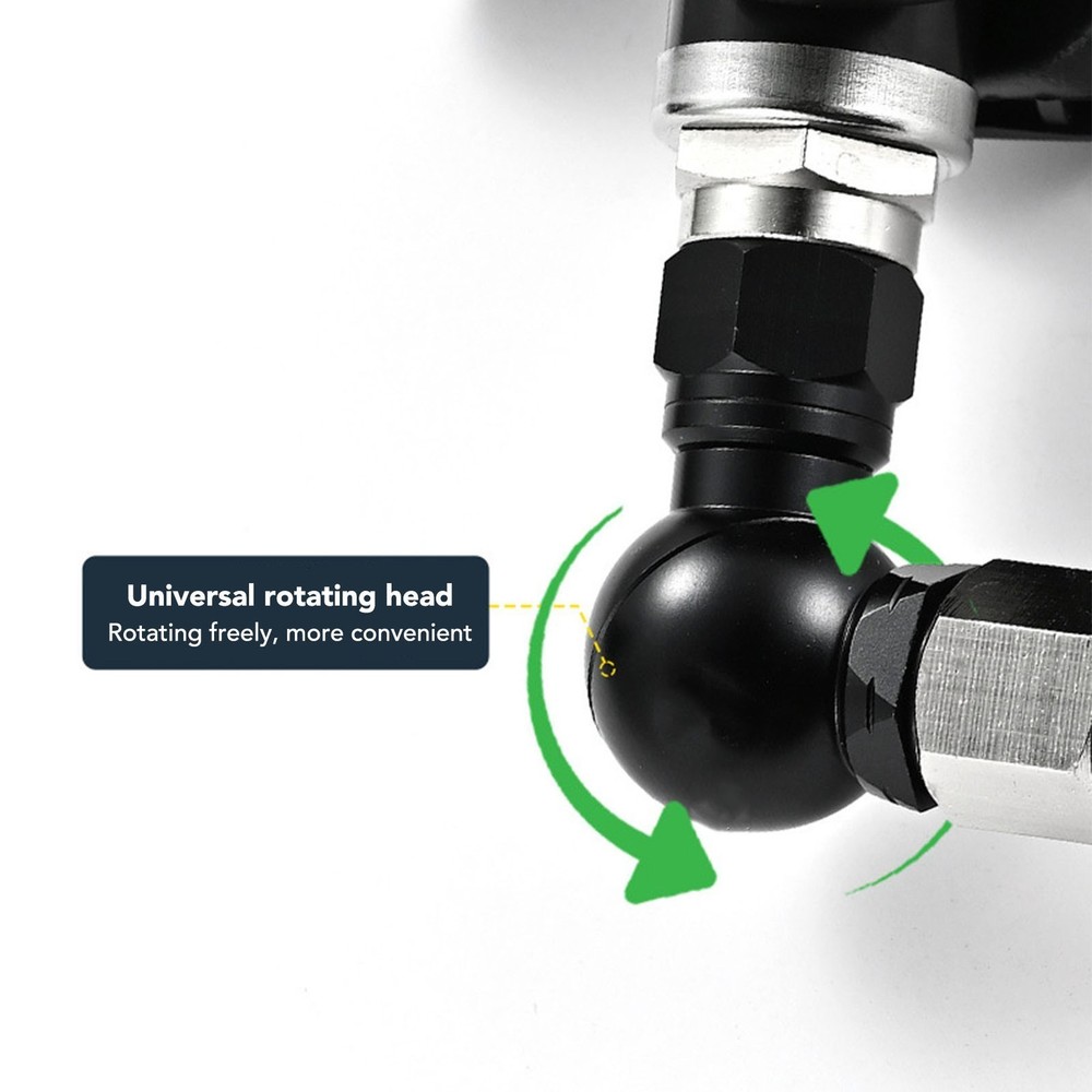 Scuba Diving 2nd Regulator Swivel Adapter 360 Degree Rotation Lightweight