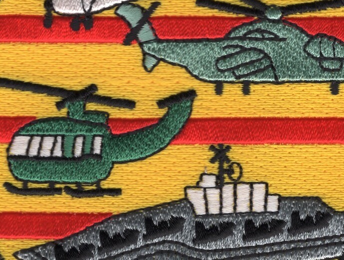 CVA-41 USS Midway Operation Frequent Wind Patch