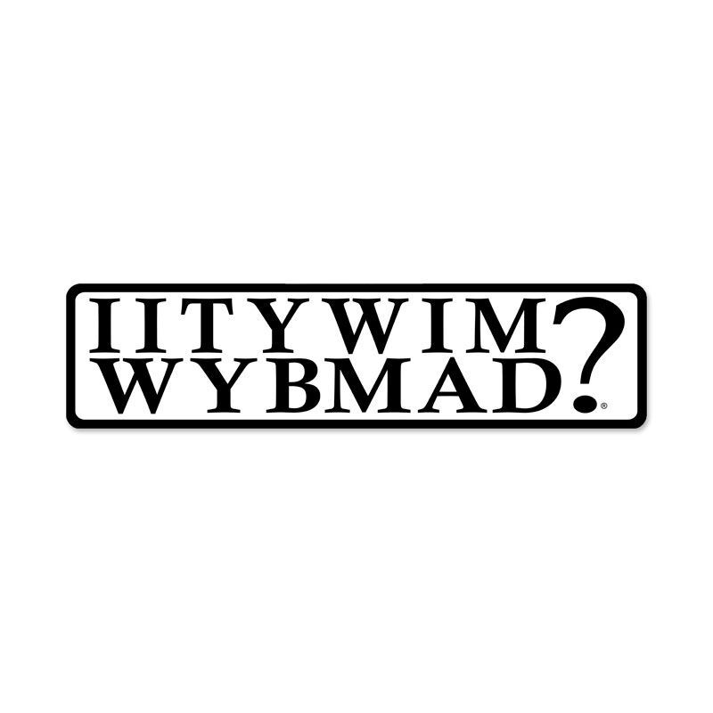 IITYWIMWYBMAD? BUY ME A DRINK 20" HEAVY DUTY USA MADE METAL HOME DECOR SIGN