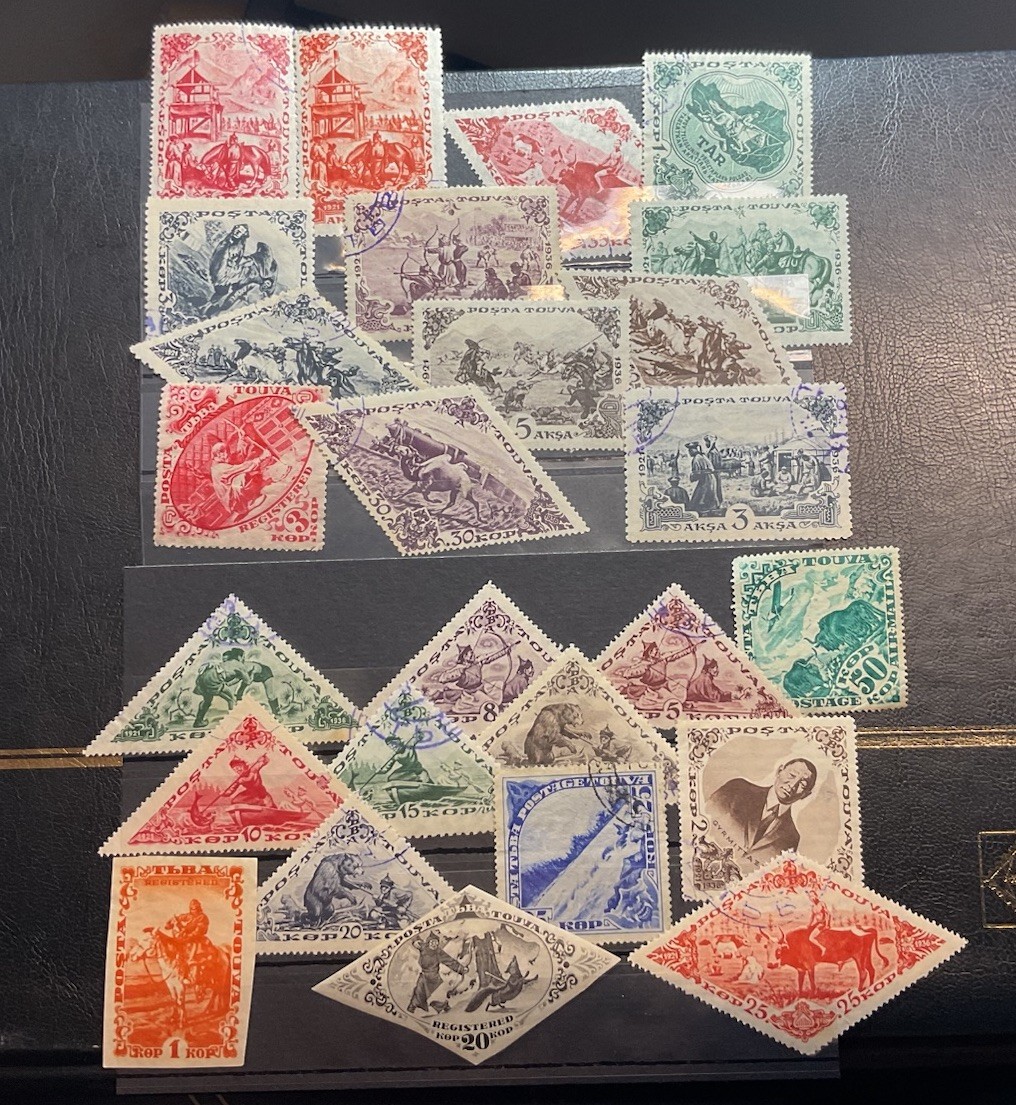 Russia Tanu Tuva 15th Anniv.set (26)1936 Special Lot Stamps