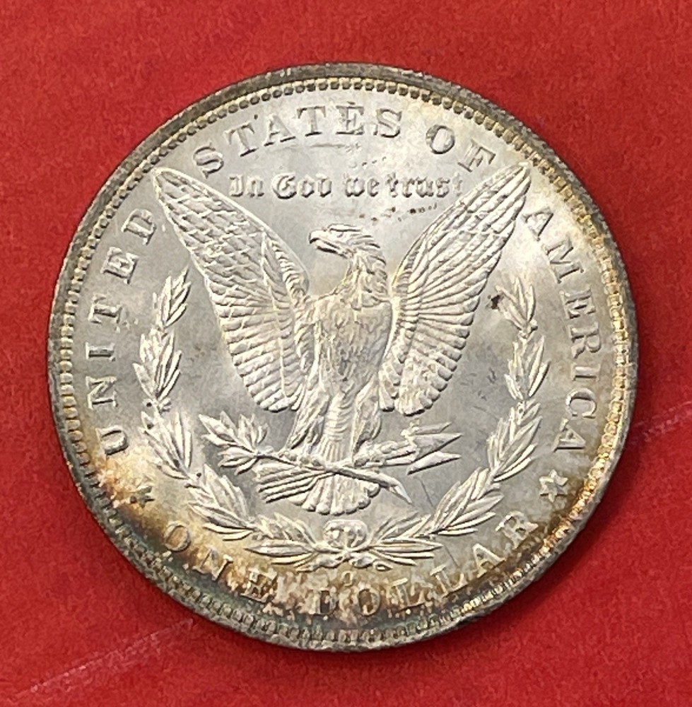 1885 O Morgan Silver Dollar, Choice to Gem Uncirculated.