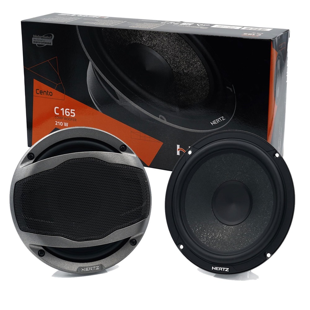 Hertz C165, Centro Pro 6.5" Woofers
