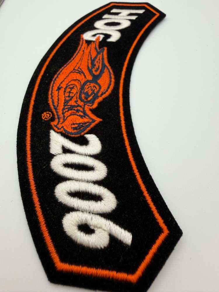 2006 Harley Davidson Owners Group Biker Patch Member Iron On Patch Felt
