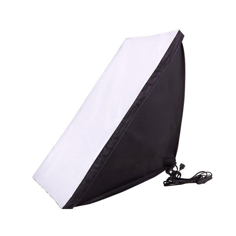 50*70CM Photography Studio Wired Softbox Lamp Holder with E27 Socket for Studio