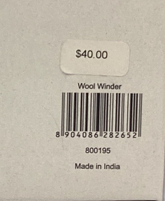 Vintage New Knitter’s Pride Wool Winder with Instructions