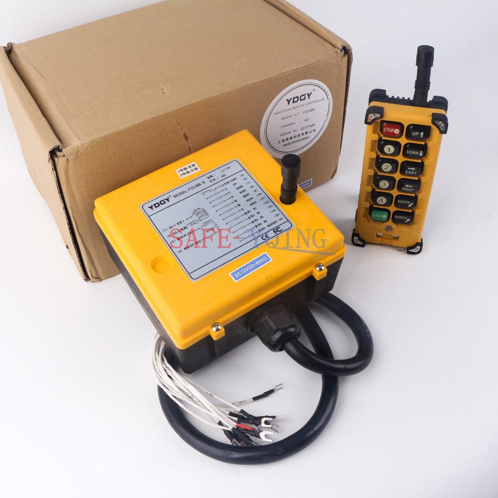 F23-BB(S) 12V 1 Transmitter +1 Receiver Industrial Crane wireless Remote Control