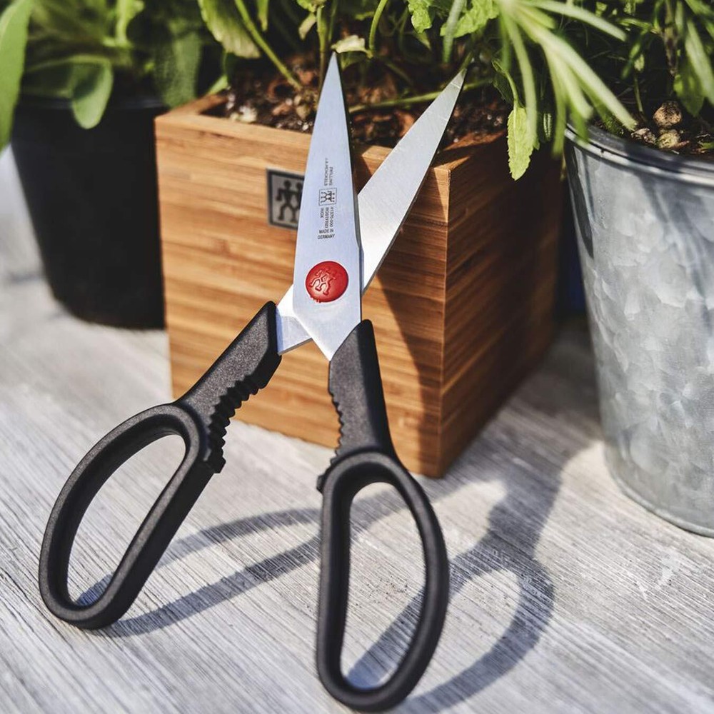 Zwillings 8 Inch Kitchen Shears High Quality Ergonomic Scissors Red
