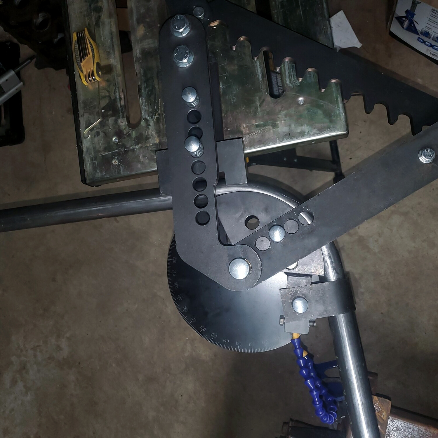 Steel Black Oxide Coating Manual Pipe and Tube Bender Ratcheting style