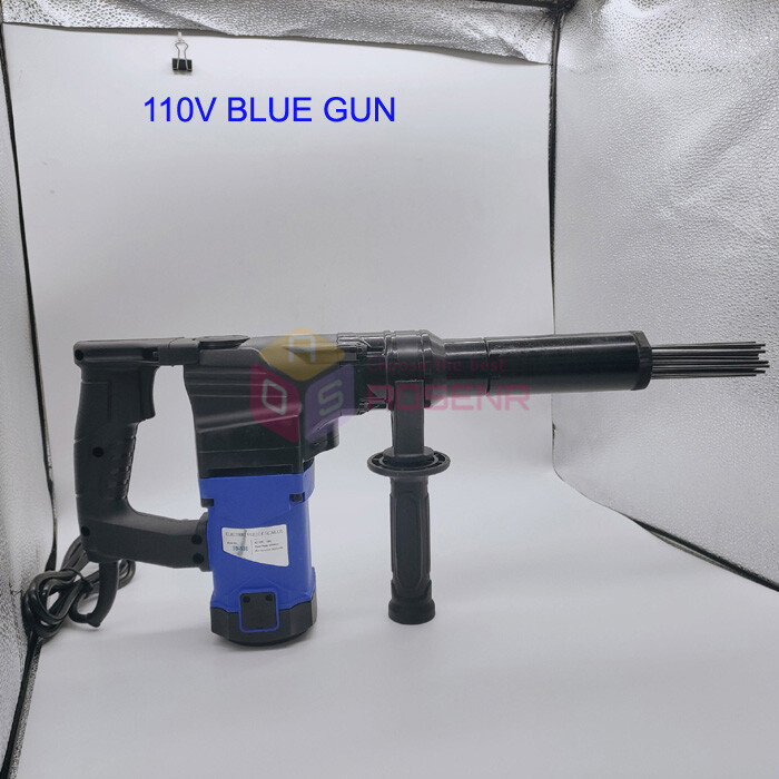 Boat Electric Needle Derusting Gun Rust Removal Needle Scaler Derusting Machine