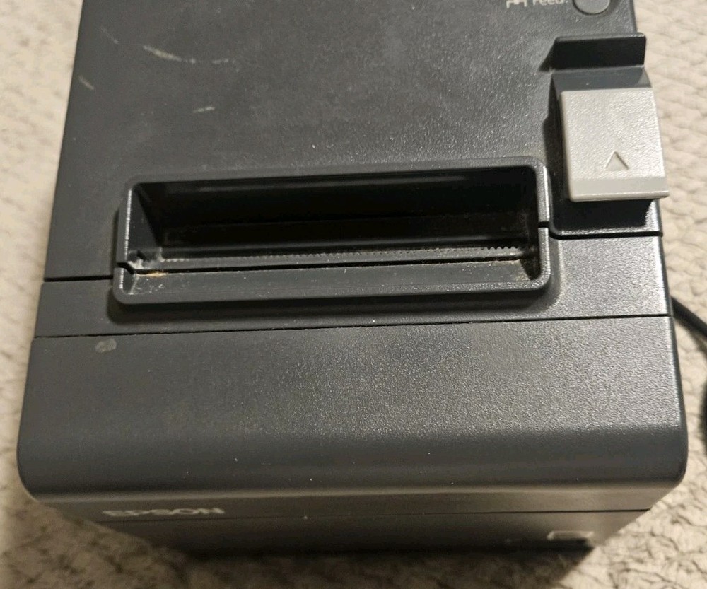 Epson TM-T201 POS Thermal Receipt Printer Tested Working