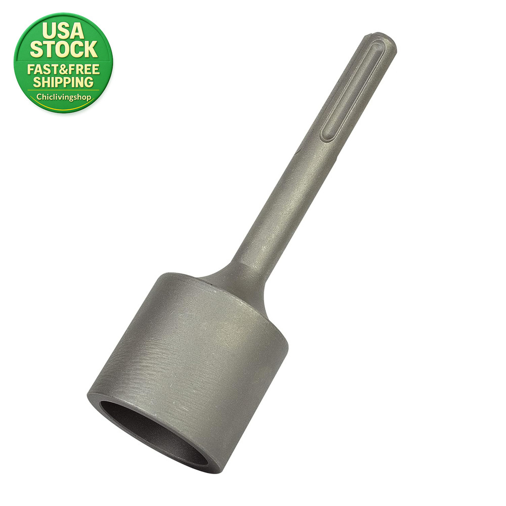 SDS Max Shank Post Driver Attachment 2 Inch Diameter for Rotary Hammer Drill