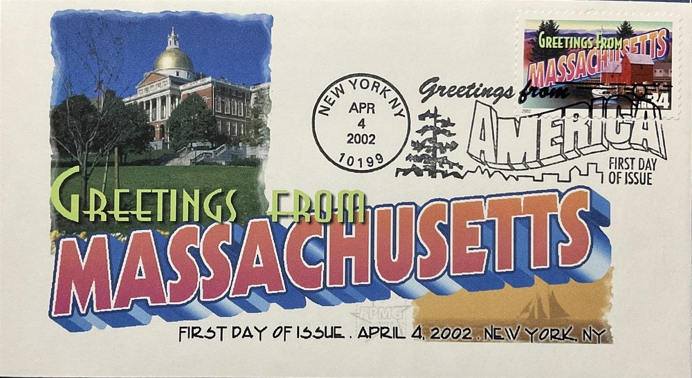 FPMG 3581 Greetings Massachusetts Capitol NYC