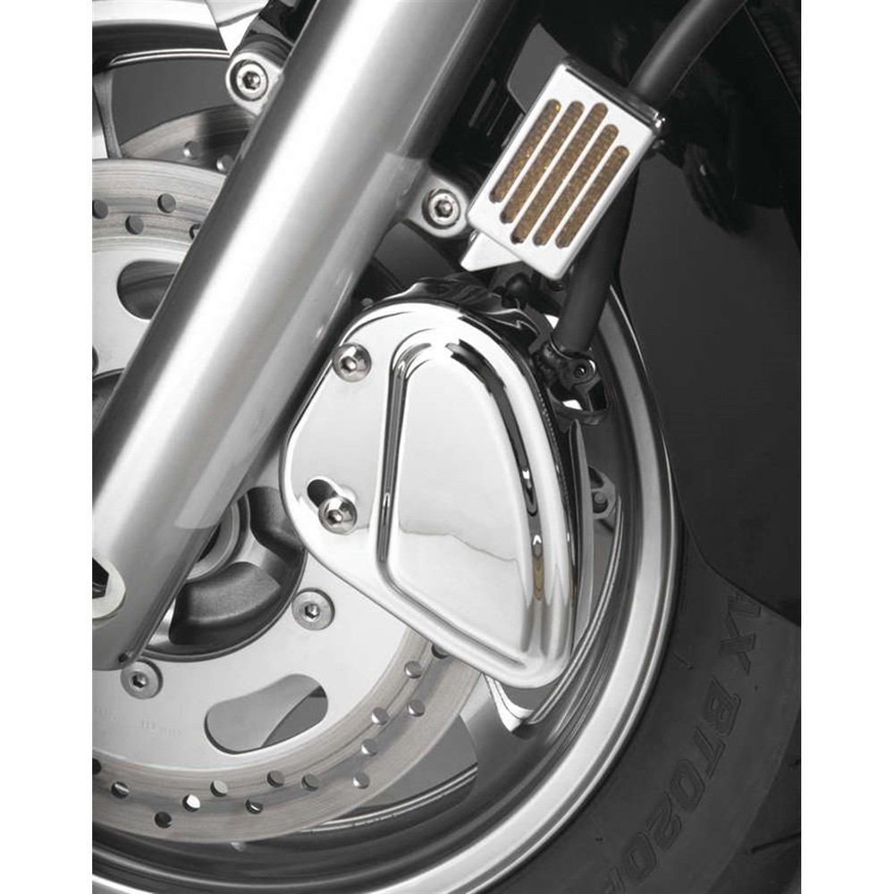 Show Chrome Stepped Front Caliper Cover 71-126