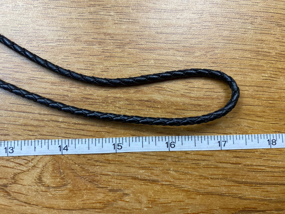 Starburst Bolo Tie with Black Stone Cabochon