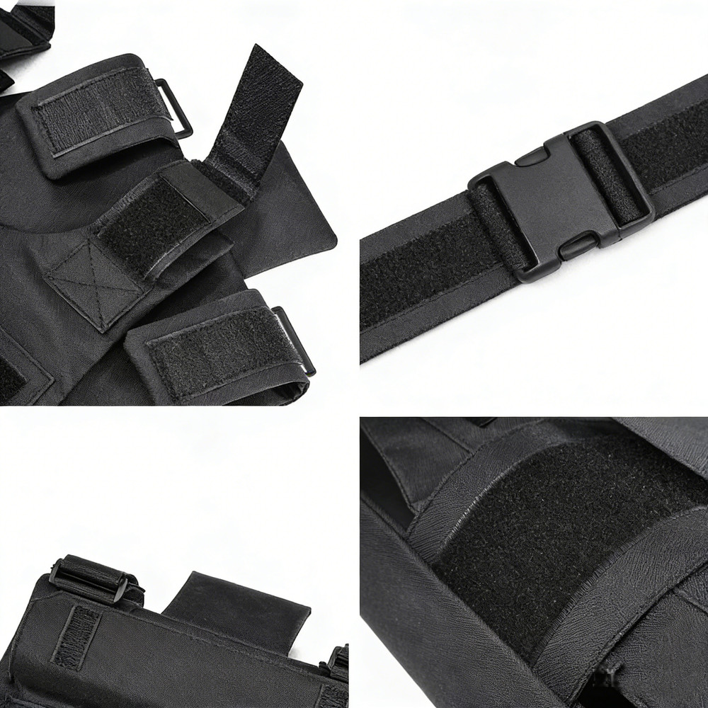 Front Back Plates Body Bulletproof Vest Armor Tactical Jacket Guard Security Kit