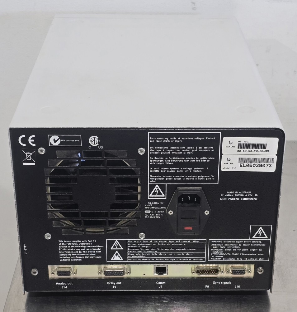 Varian ProStar 335 DAD HPLC Diode Array Detector