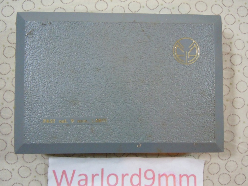 VINTAGE 380 PISTOL CASE.