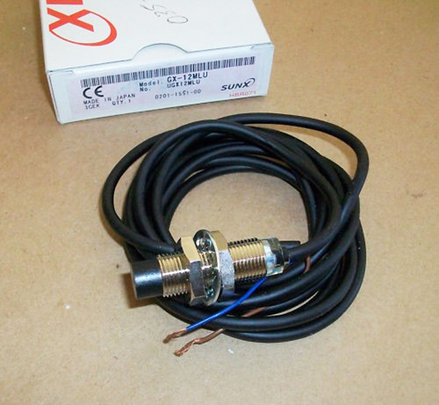 SUNX GX-8MU Cylindrical Inductive Proximity Sensor - DC 2 Wire-Threaded - Shi
