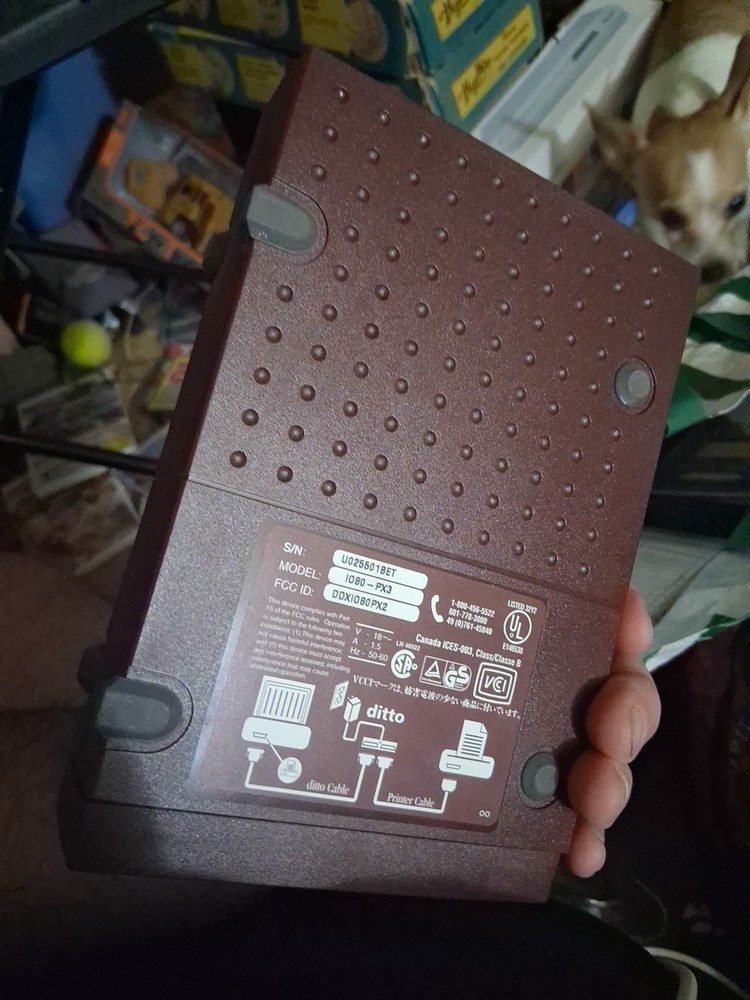 Iomega Ditto Easy 800 mb External Tape Parallel Backup