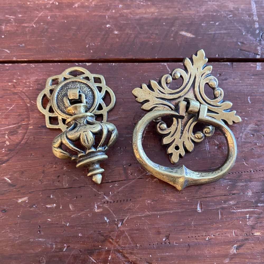 Antique Door & Drawer Hardware 9 Pieces