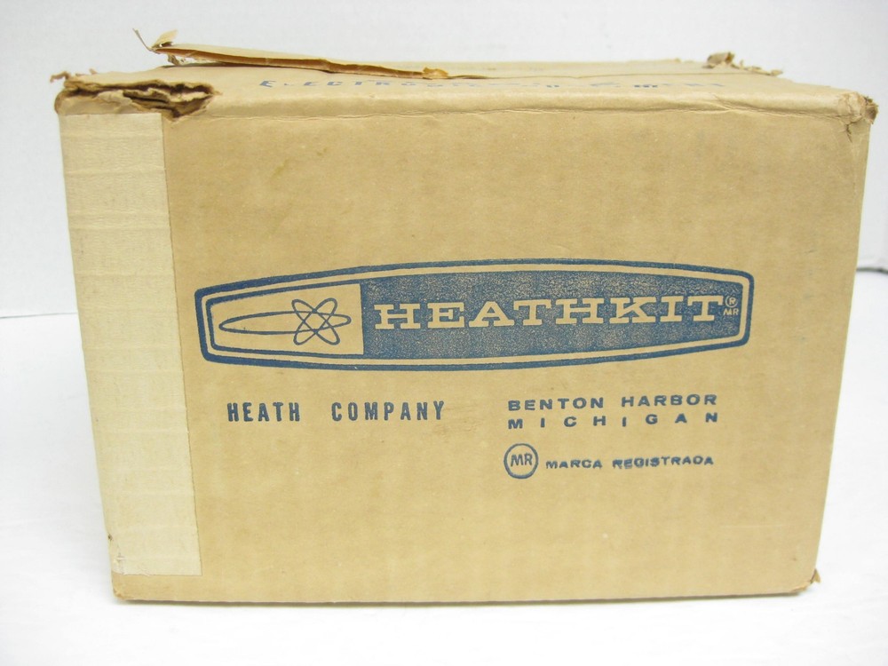 VINTAGE HEATHKIT IM-18 VTVM BOX-EMPTY BOX ONLY