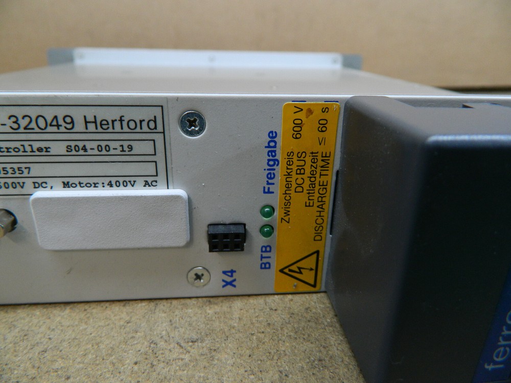 Ferrocontrol Axis Control Controller S04-00-19 DC Link 600V
