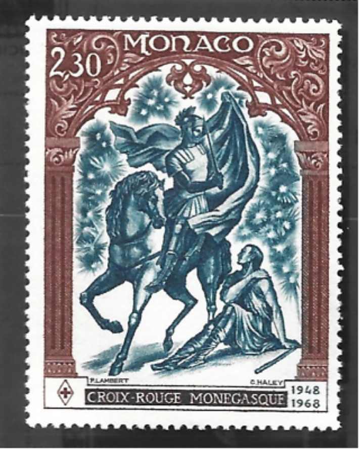 Monaco Stamp Scott #682, Mint Never Hinged