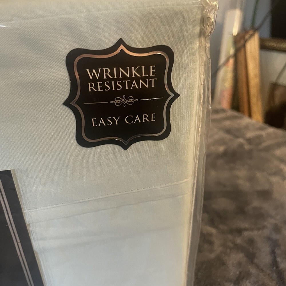 Beaufort Collection 3 pc Twin Sheet Set Light Blue