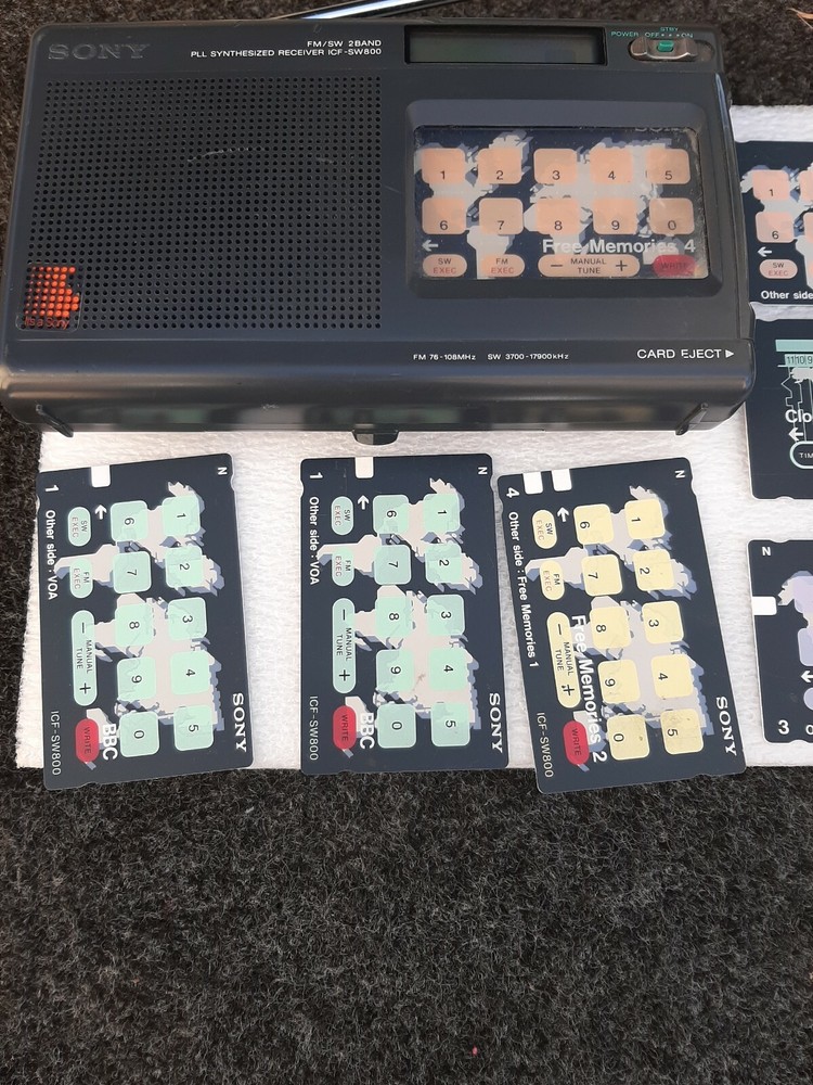 Sony short wave receivericf Sw800