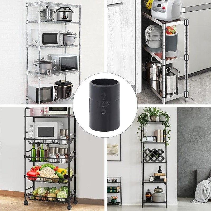 Wire Shelf Clips Replacement Durable Clips Metro Honey-Can-Do Wire Racks New