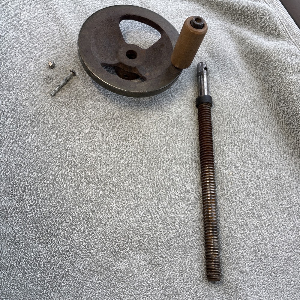 Holz Her ET117 Elevation / Thickness Crank With Worm Screw.