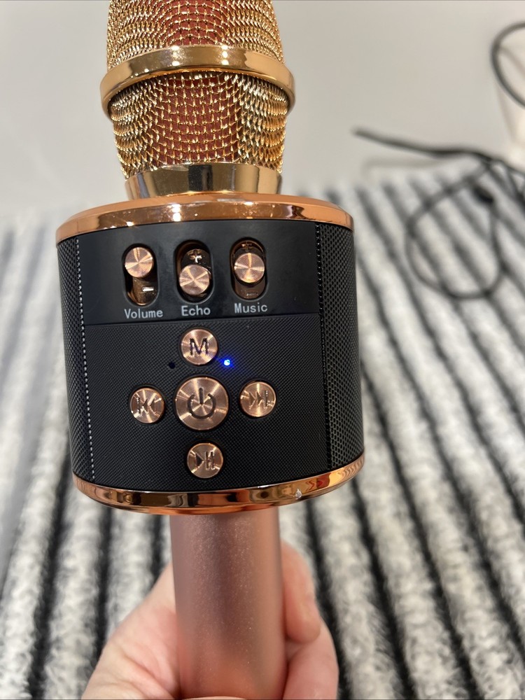 BONAOK Karaoke Microphone Bluetooth Lights Up Tested