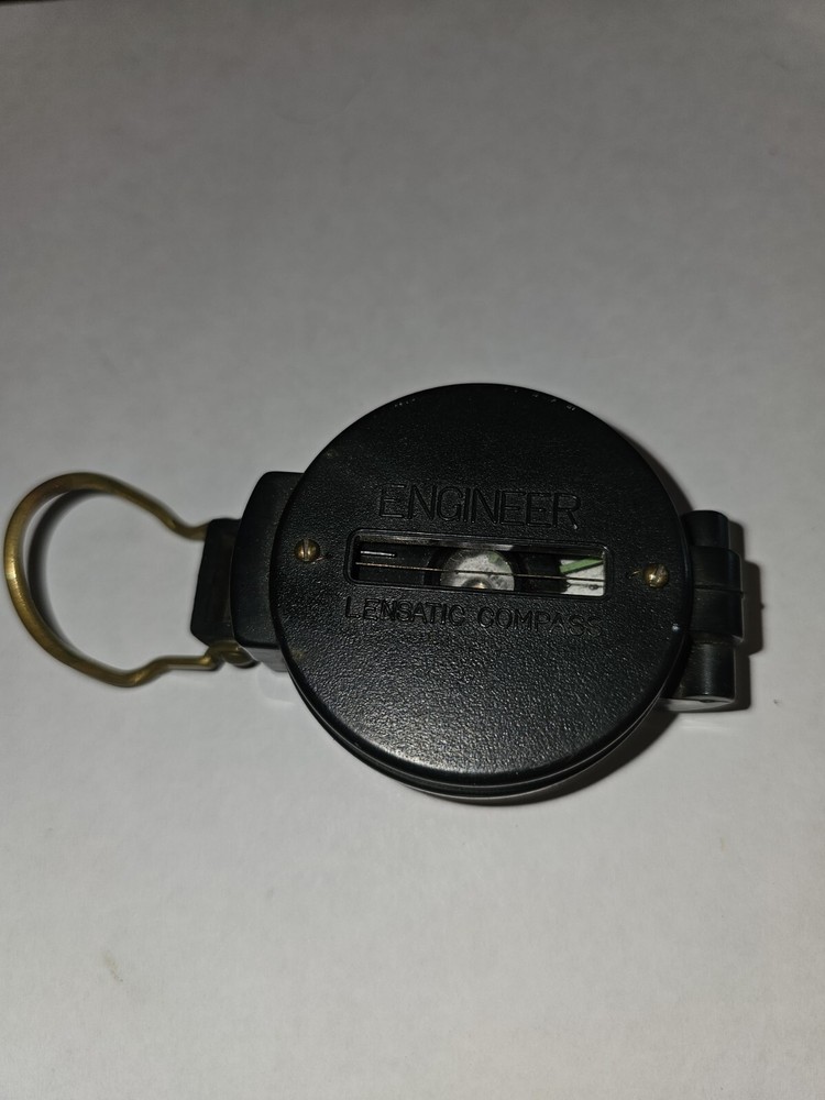 Vintage Engineer Lensatic Compass-Liquid Filled